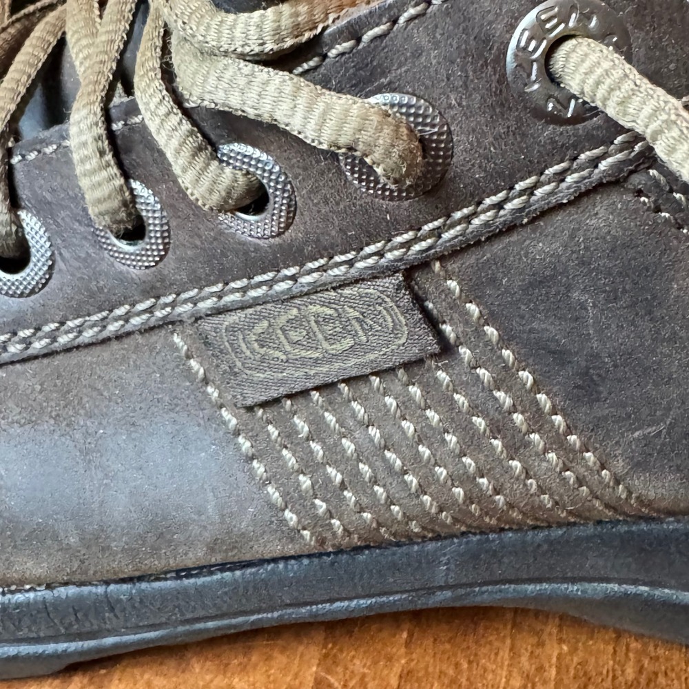 Keen Presidio Austin Oxford Shoes Men 10.5 Brown Leather Casual Hiking Sneakers - Picture 11 of 11